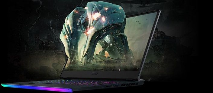 MSI grafický herní notebook GE66 Raider 10SFS-252CZ steelseries klávesnice podsvícená per-key RGB pracovní a herní stanice stereo zvuk zesilovač