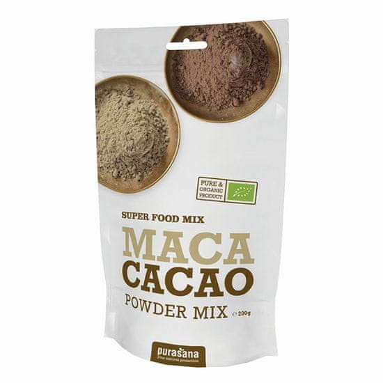 Purasana Maca Cacao Lucuma Powder BIO 200 g