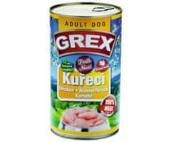 Trixie Grex s kuřecím masem 1280g, grand, grex, konzervy, psi