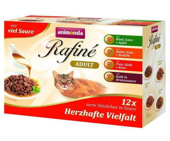 Trixie Multipack rafiné herzhafte vielfalt, animonda, animonda