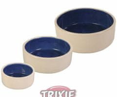 Trixie Keramická miska střední 1l/18cm - bílá/modrá,