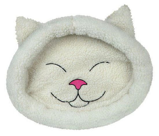Trixie Pelíšek mijou kočičí hlava bílá 48 x 37 cm,