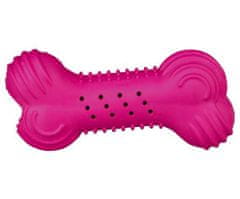 Trixie Chrastící kost přírodní guma 18 cm, trixie, přírodní guma