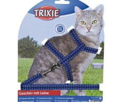 Trixie Reflexní postroj s vodítkem na kočku 22-42cm/10mm