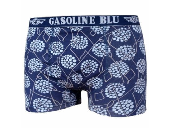 Gasoline Blu 2383 pánské boxerky pánské Barva: modrá, Velikost: M/L