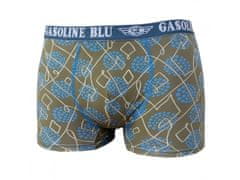 Gasoline Blu 2383 pánské boxerky pánské Barva: zelená, Velikost: M/L