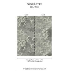 Cole & Son Tapeta NUVOLETTE 2004, kolekce FORNASETTI (sada dvou rolí)