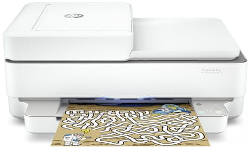 HP Deskjet Plus 6475 Ink Advantage All-in-One Printer (5SD78C) color, black and white, office friendly