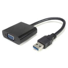 PremiumCord USB 3.0 adaptér na VGA, FULL HD 1080p khcon-39 - rozbaleno