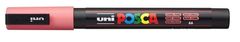 UNI Mitsubishi Penci Popisovač "Posca PC-3M", korálová, 0,9-1,3 mm, 1 ks