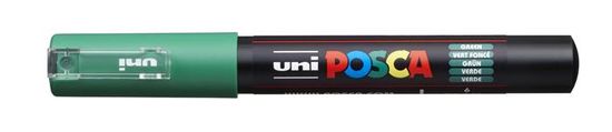 UNI Mitsubishi Penci Popisovač "Posca PC-1M", zelená, 0,7 - 1,0 mm, 1 ks