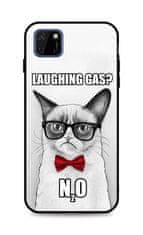 TopQ Kryt Huawei Y5p 3D silikon Grumpy Cat 50309