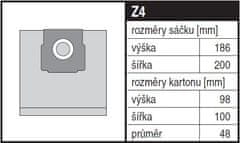 Jolly - MaT Elektra Sáčky do vysavače Z2 vůně Horská louka