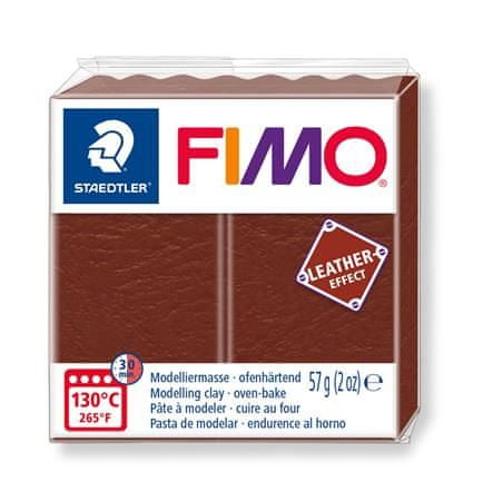 FIMO FIMO "Leather Effect", oříšková 57 g, 8010-779