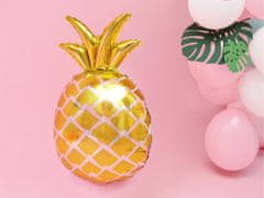 PartyDeco Fóliový balónek supershape Ananas 38x66cm