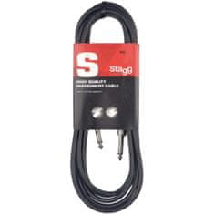 Stagg SGC1,5, kabel JACK/JACK, 1,5m