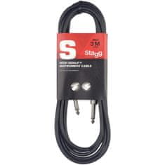 Stagg SGC3, kabel JACK/JACK, 3m