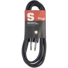 Stagg SSP1,5PP25, kabel JACK/JACK, 1,5m