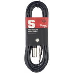 Stagg SAC1PXM DL, kabel XLR samec/Jack 6,3mm, 1m