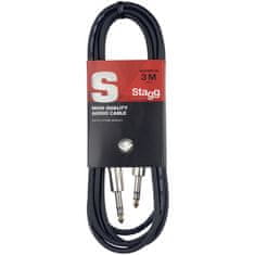 Stagg SAC6PS DL, kabel JACK/JACK, 6m