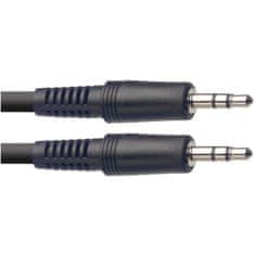 Stagg SAC1MPS, kabel stereo mini JACK/stereo mini JACK, 1m