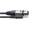 Stagg SAC1MPSXF, kabel XLR/mini JACK, 1m