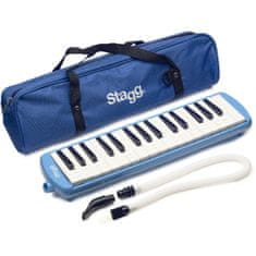 Stagg MELOSTA32 BL, klávesová harmonika, modrá