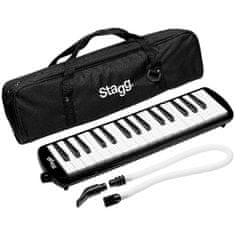 Stagg MELOSTA32 BK, klávesová harmonika, černá