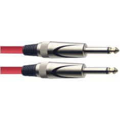 Stagg SGC6DL CRD, kabel JACK/JACK, 6 m, červený