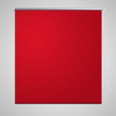 Greatstore Zatemňovací látková roleta - 80 x 175 cm - červená
