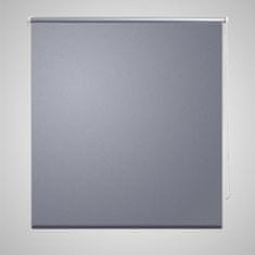 Greatstore Zatemňovací látková roleta - 100 x 230 cm - šedá