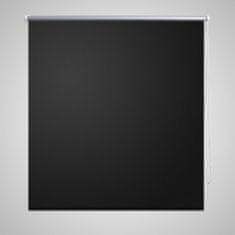 Vidaxl Zatemňovací látková roleta - 40 x 100 cm - černá