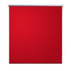 Vidaxl Stahovací zatemňovací roleta 80 x 230 cm červená
