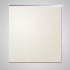 Vidaxl Zatemňovací látková roleta - 120 x 230 cm - krémově bílá