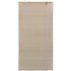 Vidaxl Přírodní bambusová roleta 120 x 160 cm