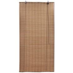 Vidaxl Hnědá bambusová roleta 150 x 220 cm