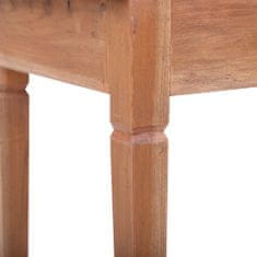 Greatstore Psací stůl se zásuvkami 90x50x101 cm masivní recyklované dřevo