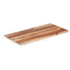 Greatstore Stolní deska masivní sheeshamové dřevo 25–27 mm 60 x 120 cm