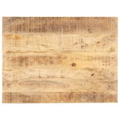 Greatstore Stolní deska masivní mangovníkové dřevo 15–16 mm 90 x 70 cm