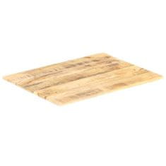 Greatstore Stolní deska masivní mangovníkové dřevo 15–16 mm 90 x 70 cm
