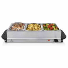 Vidaxl Ohřívač Tristar Buffet, 200 W, 4,2 l, nerezová ocel, stříbrný