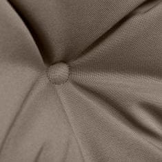 Greatstore Poduška pro závěsné houpací křeslo taupe 120 cm textil