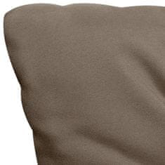 Greatstore Poduška pro závěsné houpací křeslo taupe 120 cm textil