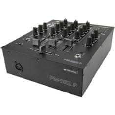 Omnitronic PM-322P, 3-kanálový mixážní pult s MP3/BT přehrávačem