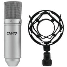 Omnitronic MIC CM-77, kondenzátorový mikrofon