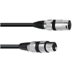 Omnitronic propojovací kabel XLR / XLR, 0,2 m