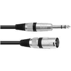 Omnitronic Kabel XK-20 XLR samec - Jack 6,3 stereo, 2 m