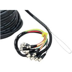 Omnitronic multicore kabel se stageboxem 12IN/4OUT XLR, 30 m