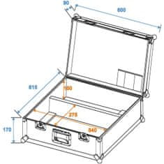 Eurolite Transportní case pro 2x TS-150/7/255