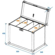 Eurolite Transportní case pro 4x SLS panel, velikost L